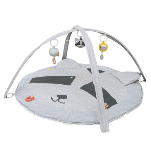 Trixie babygym Mr. Raccoon100 cm toile/plastique gris 3 pièces