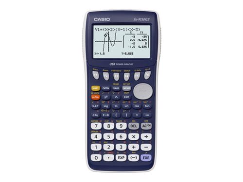 Casio - Calculatrice Graphique Modèle Fx-9750G Ii