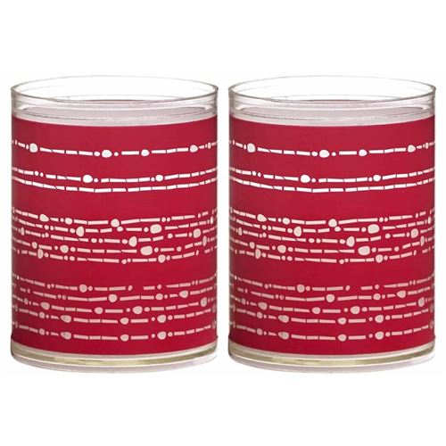 Bolsius Bougies 6 pcs Ruban Rouge 103622396741
