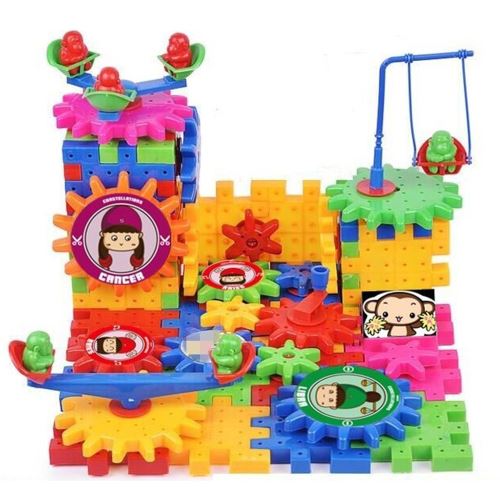 Blocs de construction Variété électrique enfant assemblé engrenage électronique Assemblage