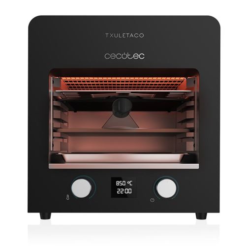 Barbecue Électrique Cecotec Txuletaco 8000 Inferno 850ºC 2200W Noir