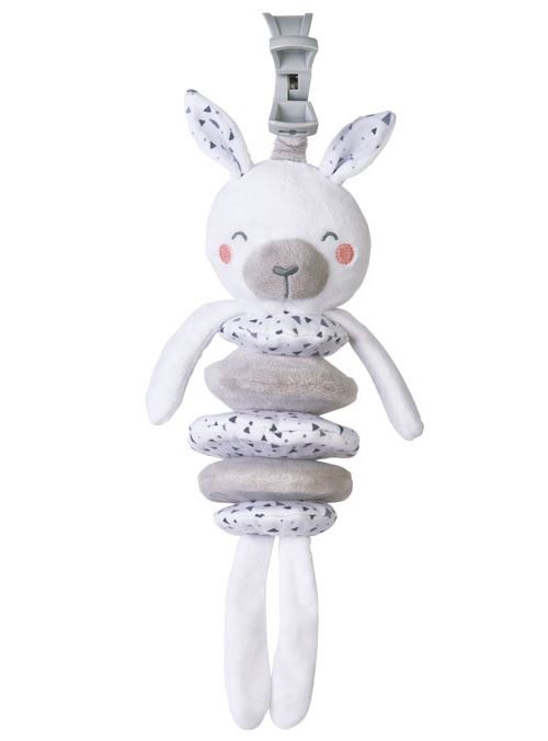 Saro figure suspendue Lapin Wild Colors polyester blanc