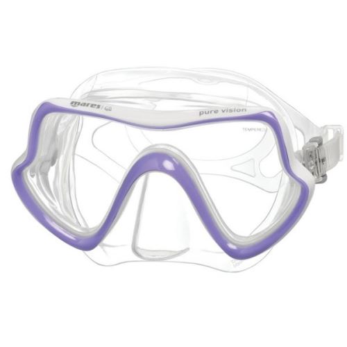 Masque Pure Vision - Couleur - Blanc/Lilas