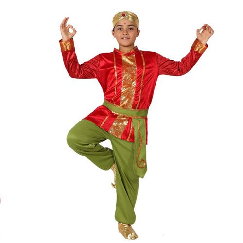 Déguisement Hindou Garçon 10/12 Ans Multicolore 15847 10/12 ANS - 15847
