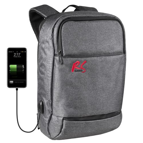Sac à dos antivol NanoRS RS915 S pour ordinateur portable étanche gris