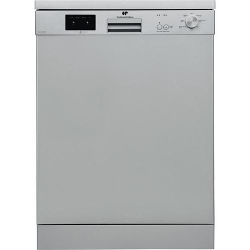 Continental Edison CELV13453PS1 - Lave-vaisselle - largeur : 59.8 cm - profondeur : 59.8 cm - hauteur : 85 cm - argent
