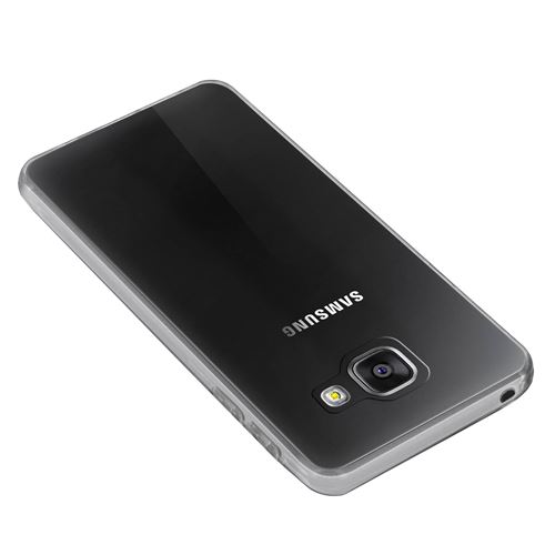 Coque Transparente Silicone + Film Verre Trempé Samsung Galaxy A3 2016