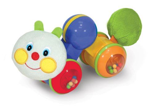 Melissa Doug Ks Kids Press and Go Inchworm Baby Toy - Hochets, clics et autopropulsés