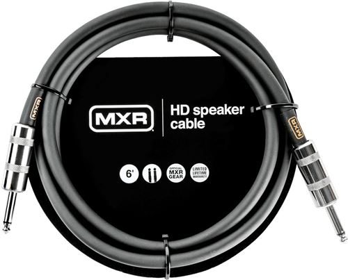 Câbles d'enceinte MXR Cables DCSTHD6 1,8 mètre Noir