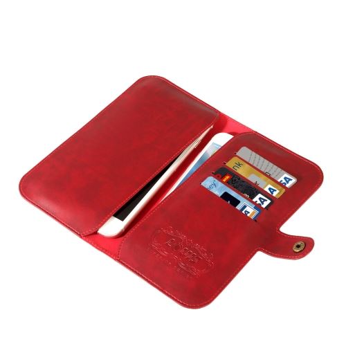 iPhone 7 Housse Etui Cuir PU Rouge Horizontal ALS47933