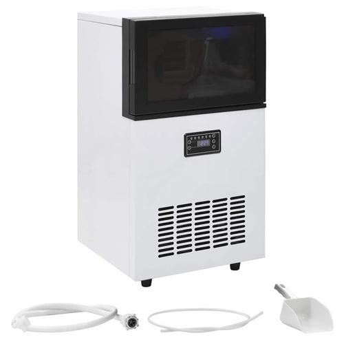 vidaXL Appareil à glaçons 420 W Noir 45 kg / 24 h