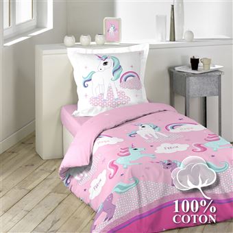 Housse De Couette Enfant 140 X 0 Cm Coton 1 Taie Licorne Pollypocket Cdaffaires Achat Prix Fnac Housse De Couette Enfant 140 X 0 Cm Coton 1 Taie Licorne Pollypocket Cdaffaires Achat Prix Fnac