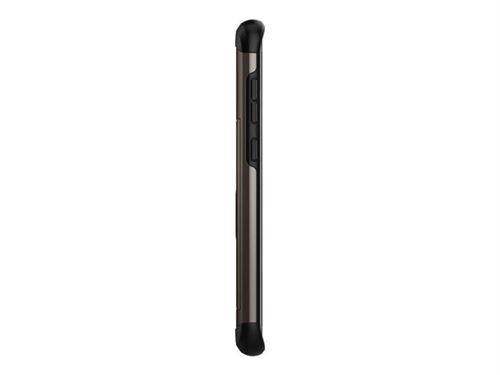 Spigen Slim Armor CS - Achterzijde behuizing voor mobiele telefoon - polycarbonaat, thermoplastic polyurethaan (TPU) - staalgrijs - voor Samsung Galaxy S8+