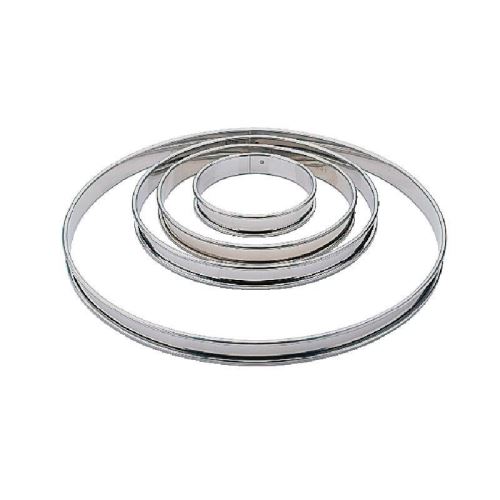 Cercle à tarte inox 280mm matfer
