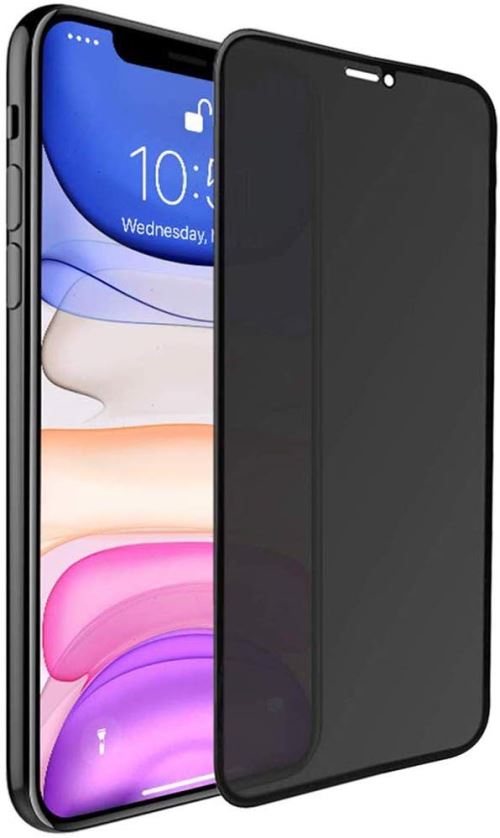 Verre Trempé Anti Espion iPhone 11 Privacy Film de Protection