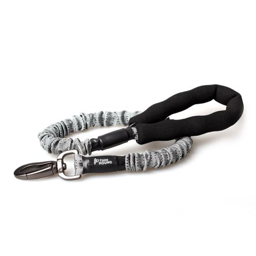 Comparer les prix de Laisses TUFFHOUND Flexible pour chien - Gris #3 (75-105cm)