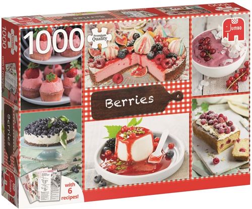 Jumbo puzzle Bessen avec six recettes 1000 pièces