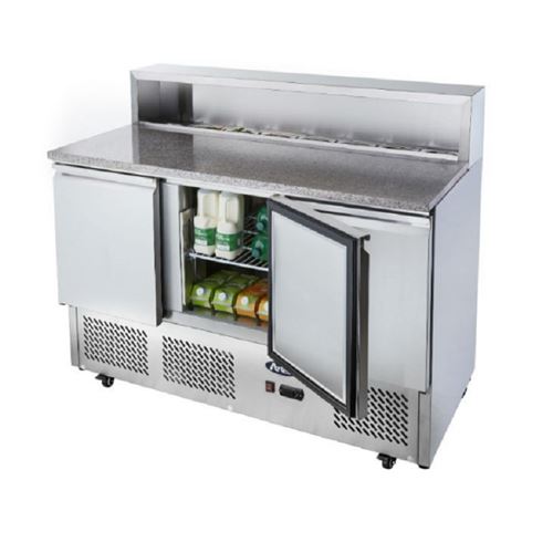 Saladette réfrigérée gn1/1 3 portes 380 l