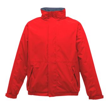 Regatta Dover - Veste coupe-vent imperméable - Homme (2XL) (Rouge / bleu marine) - UTBC839 - 1