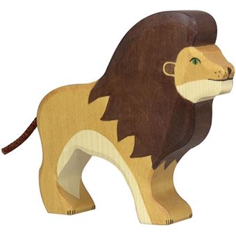 Figurine en bois Lion HOLZTIGER - 1