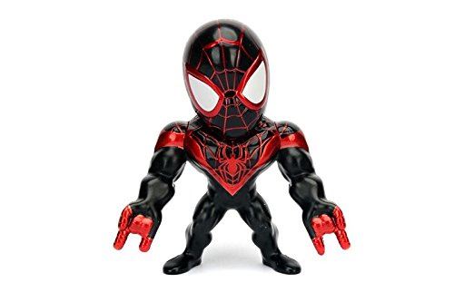 Figurine classique de Jada Toys Metals Marvel 4 - Figurine Morales Spiderman (M252)