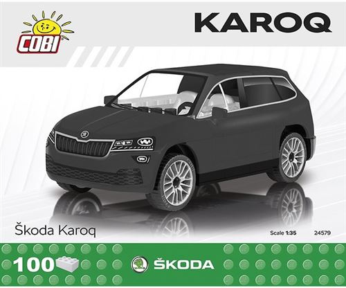 Cobi kit de construction škoda Karoq boys noir 100 pièces