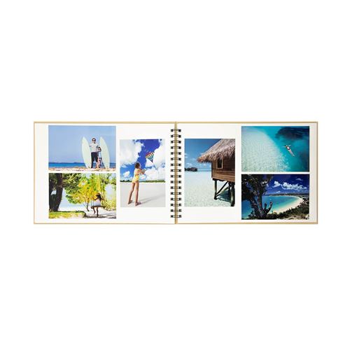 Album Photo 120 photos 11,5x15 – Album Photo Traditionnel Voyage Roadtrip –  Carnet de voyage Vierge - Album Photo Vierge de 60 Pages – Carnet
