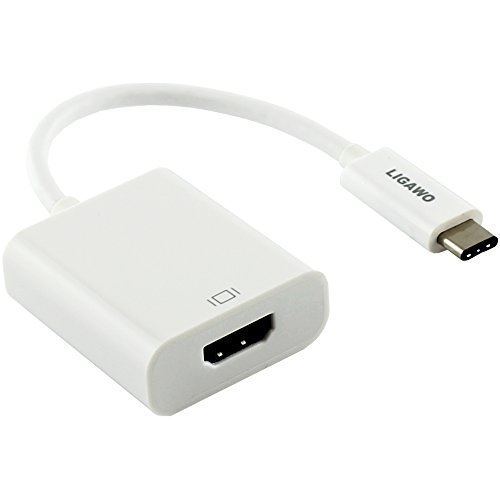 Ligawo 6518956 usb 3.1 type c mâle vers hdmi femelle adaptateur jusquà 4 kx2 k uhd ultra hd win 10 mac os à partir de 10.2