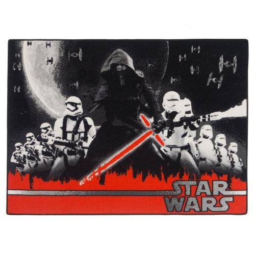 Tapis enfant Star Wars 133 x 95 cm Kylo Ren - guizmax