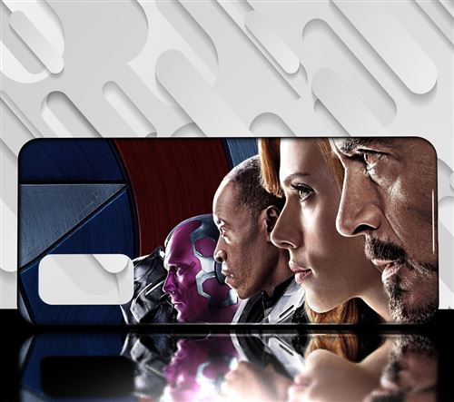 Coque pour Galaxy PLUS S20+ CAPTAIN AMERICA CIVIL WAR 02