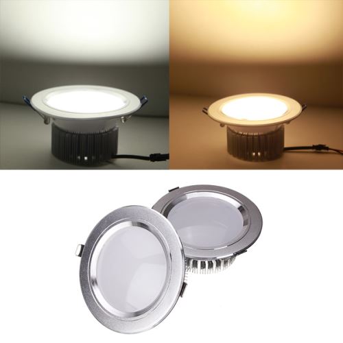 9W Downlight Plafonnier Encastrable Pas Dimmable COB 220V Blanc