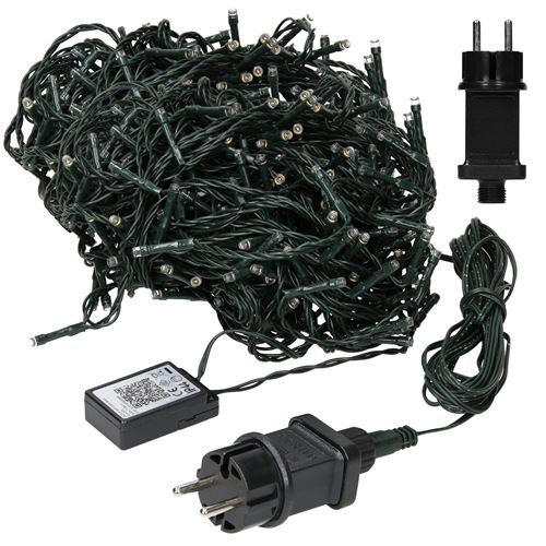Eclairage LED 720 lampes blanc chaud intérieur / extérieur