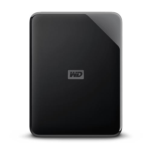 WD Elements SE WDBJRT0050BBK - Disque dur - 5 To - externe (portable) - USB 3.0 - 5400 tours/min