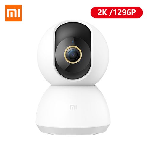 Webcam Xiaomi Mijia PTZ Caméra 2K 1296P 360 3MP AI Smart IP Home Security Cam Monitor EU Plug