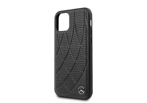 Coque Mercedes Perforée pour iPhone 11 Pro Max noir