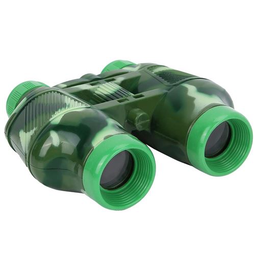 Jumelles pour enfants avec Boussole Camouflage Vert