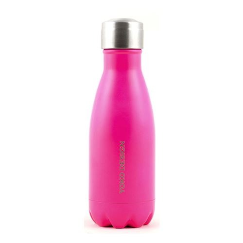 YOKO DESIGN Bouteille isotherme double paroi 260 ml rose mat