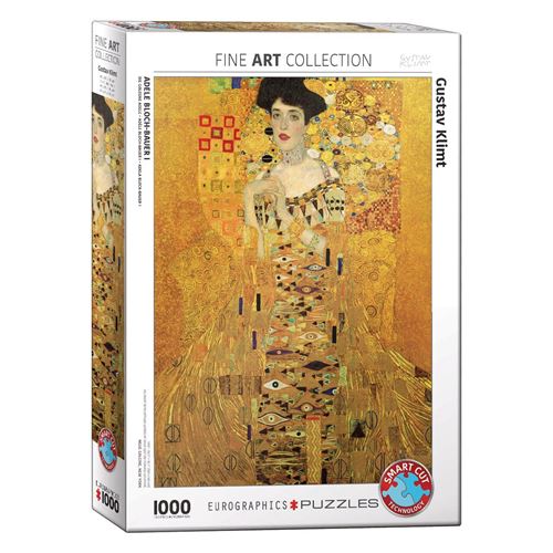 Puzzle Eurographics - Gustav Klimt : Bildnis Adele Bloch-Bauer, 1000 pièces