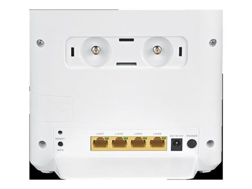 Zyxel LTE3202-M437 - Routeur sans fil - WWAN - commutateur 4 ports - 802.11b/g/n, LTE - 2,4 Ghz - 3G, 4G