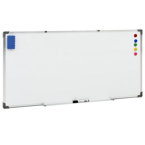 VIDAXL - Tableau blanc magnétique - 110 x 60 cm - Blanc - Image 3