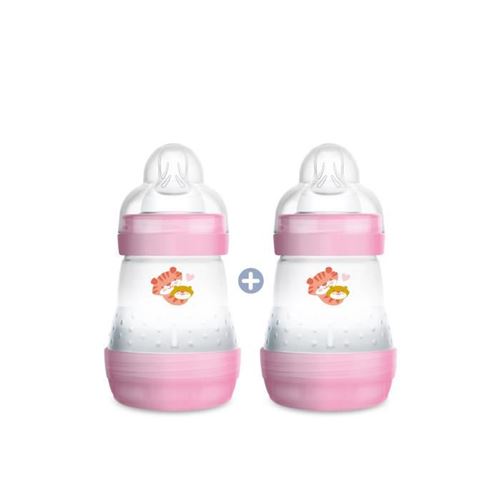 Biberon Easy Start / Anti-Colique Nature - 160ml - Blush - Tétine Débit 1 X2