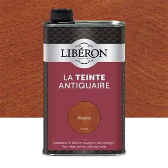 Teinte Antiquaire bois durs LIBERON, 0.5 l, acajou - 1