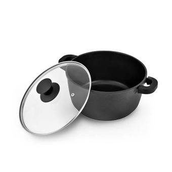 Faitout En Fonte D'aluminium De 40 Cm Leon Ft40tfi De Kitchencook - 1