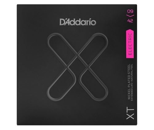 D'Addario XTE0942-3P - 3 jeux guitare électrique XT plaqué nickel - Super Light, 09-42
