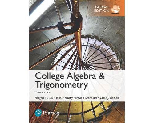 College Algebra And Trigonometry, Global Edition (English Edition) Format Kindle