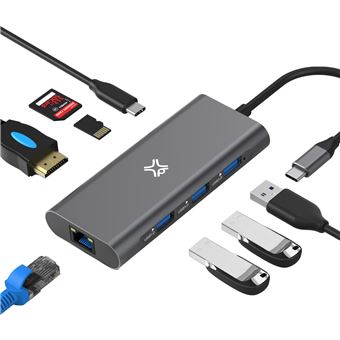 NOVOO Hub USB C HDMI, USB-C vers HDMI 4K, Lecteur de Carte SD