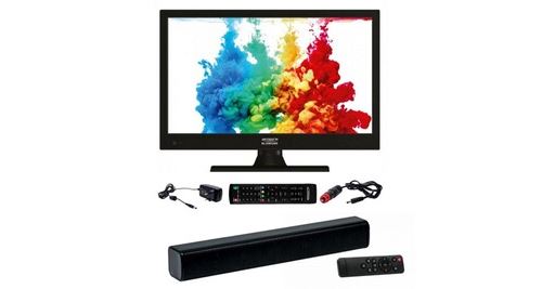 Pack antarion tv led 16 40cm télévision hd barre de son compact bluetooth