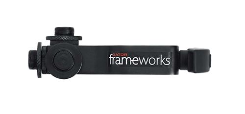 Gator Frameworks GFW-MIC-MULTIMOUNT - clamp avec 4 filetage d'attache