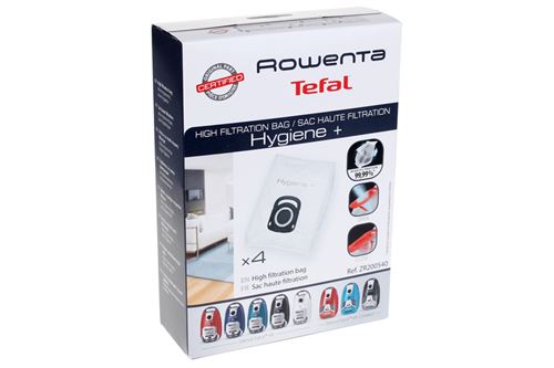 Non Communiqué Noir Sac Aspirateur Pour Rowenta Zr200540