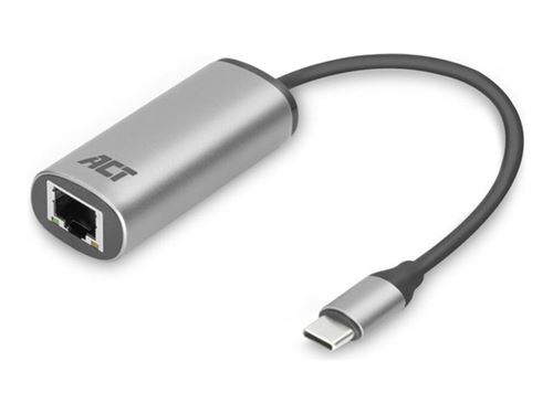 Non Communiqué Gris Act - Adaptateur Réseau - Usb-C 3.2 Gen 1 - 2.5Gbase-T